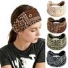 Bohemian Cashew Flower Yoga Elastic Headwrap 