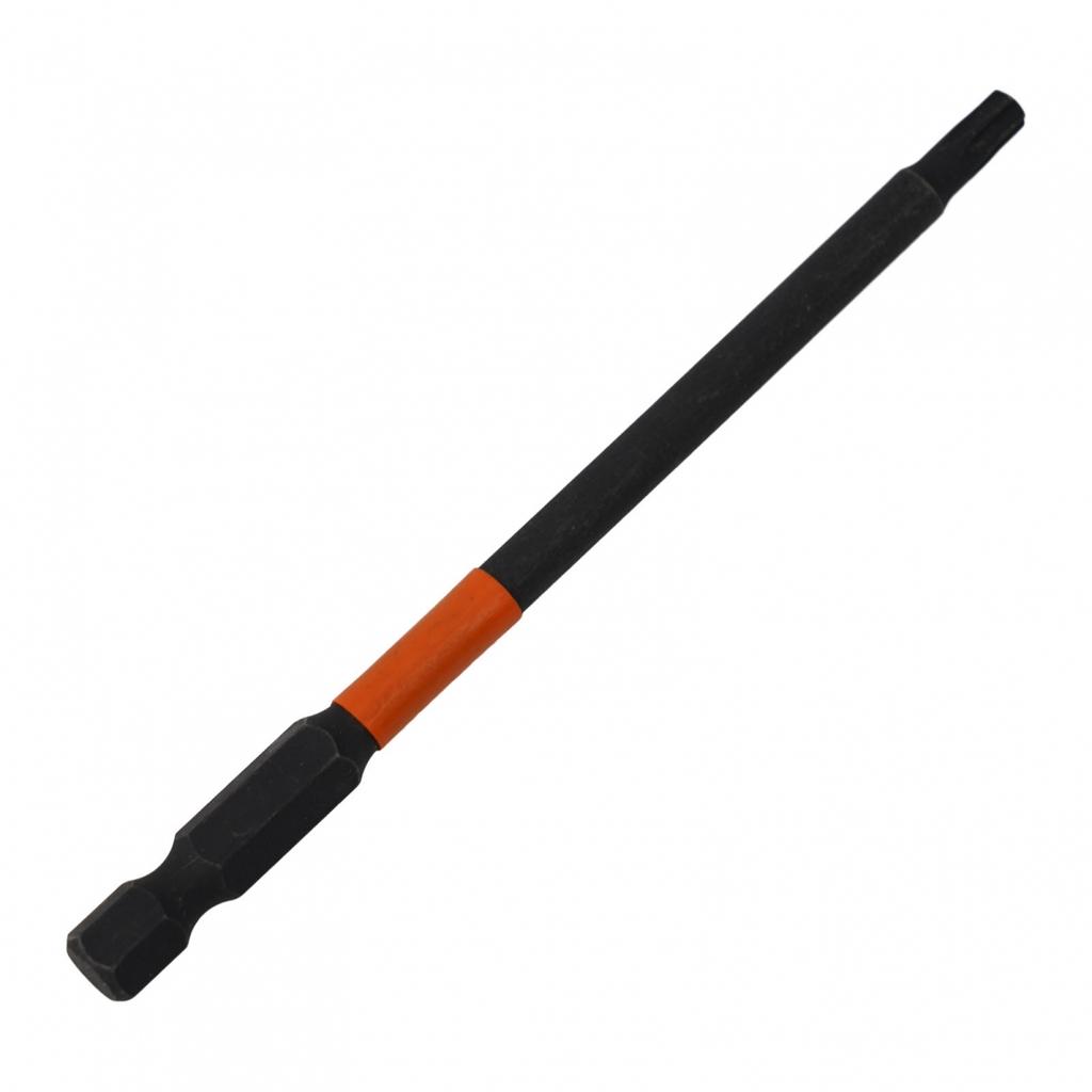 Practical Screwdriver Bit T10-T40 1/4 Hex Shank 100mm