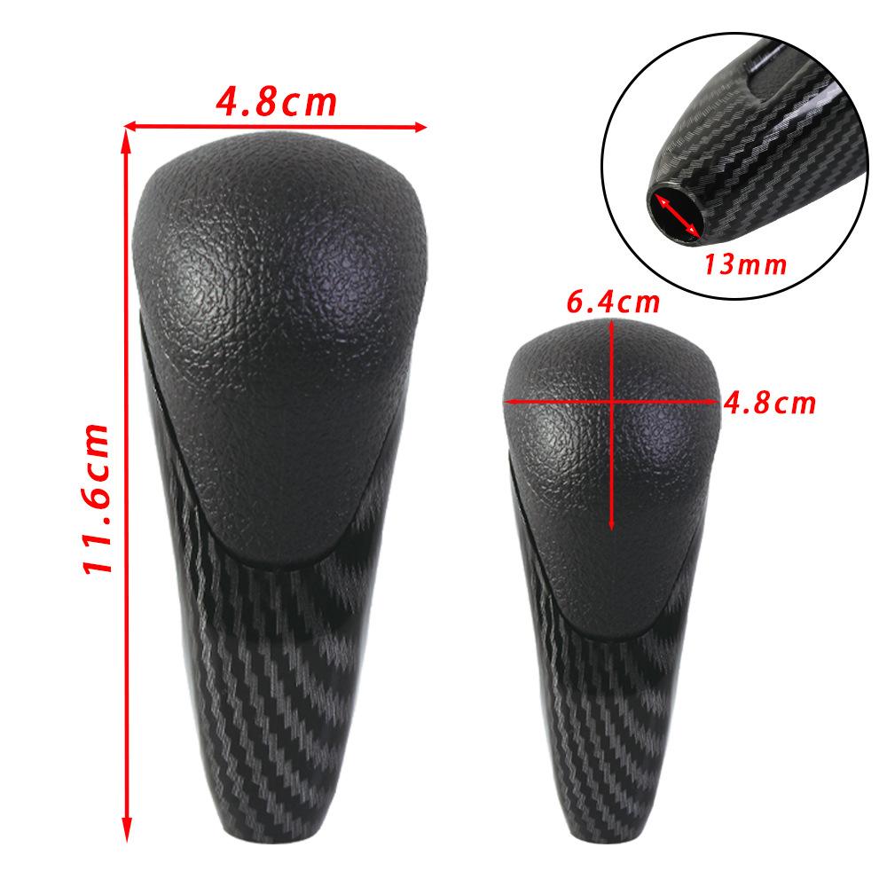 54130-TB0-A81ZA Car Gear Shift Knob Lever Shifter Assembly For Honda Civic 2012-2015 ABS Carbon Fiber Car Interior Parts