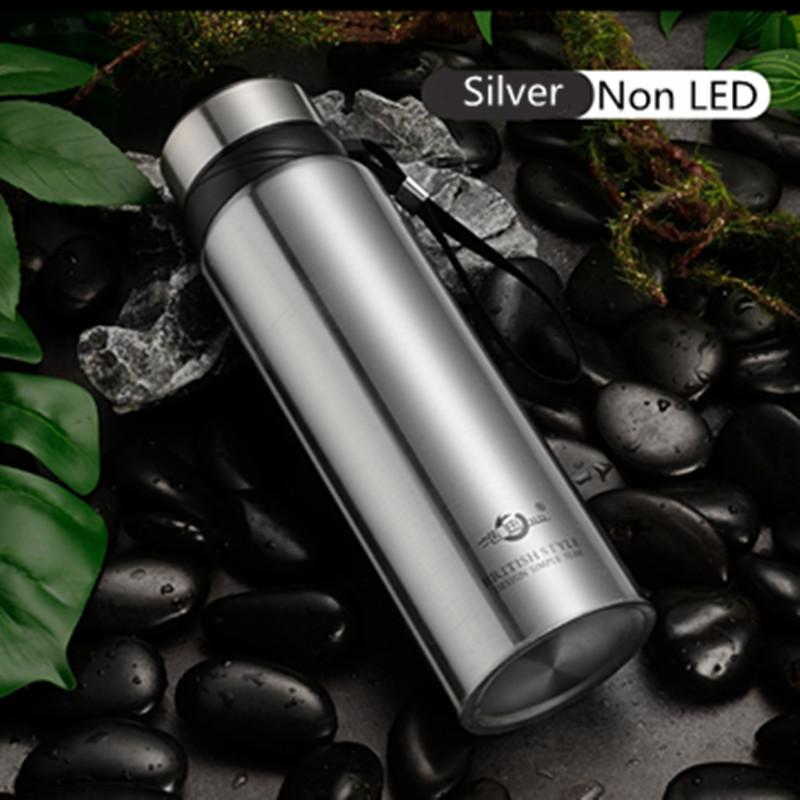 420-1500ml Große Kapazität Vakuum LED Smart Temperatur Digitalanzeige Thermosflasche Thermoskanne für Tee Wasserflasche Kalt/Warm halten