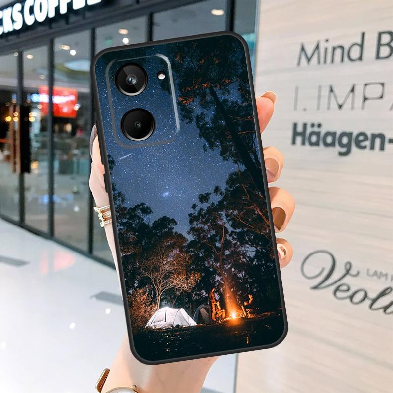 Camping Nature Case For Realme 15 Pro 12 11 13 14 Pro Plus GT6 GT7 C55 C51 C53 C25 C63 C61 C65 C67 C71 C75