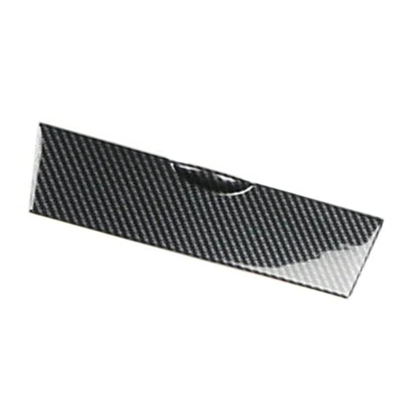 2pcs Car Center Console Storage Box Panel Trims Covers Carbon Fiber Grain ABS Plastic Fit For Toyota Corolla 2003-2006 2007 2008