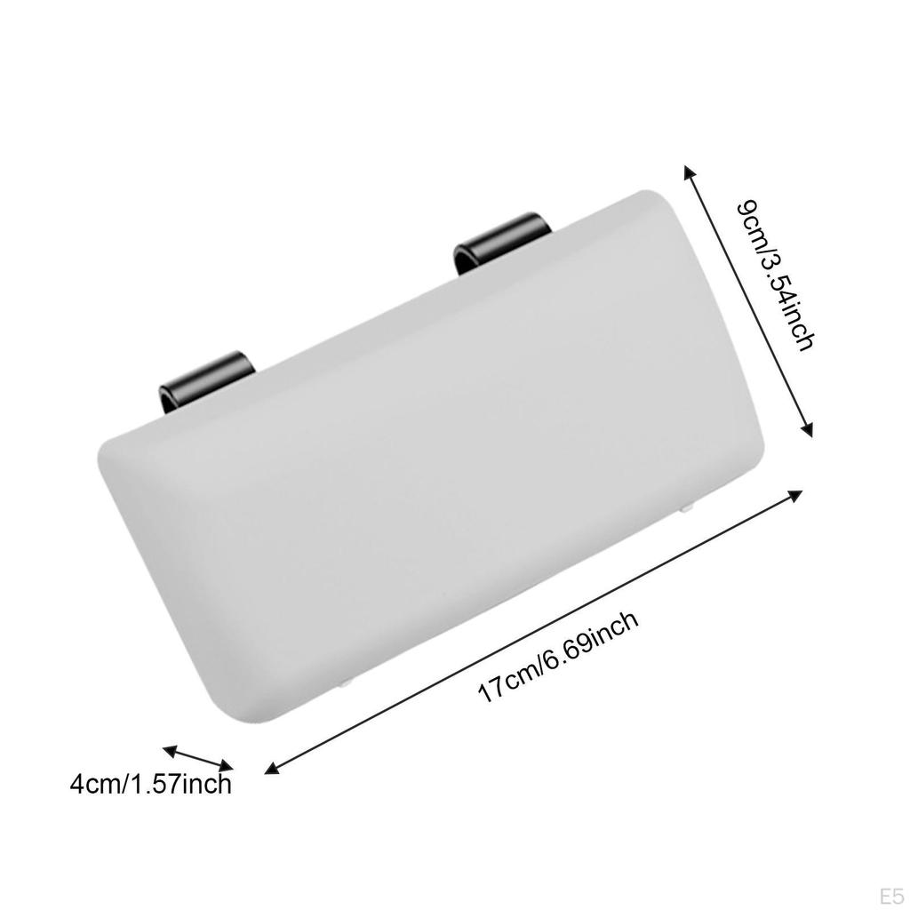 Suporte para Óculos de Sol para Viseira de Carro Caixa Conveniente À Prova de Pó Organizador de Sol Acessórios Auto