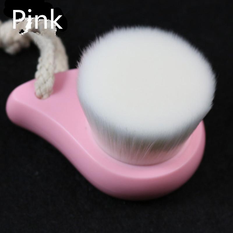 Soft Facial Cleansing Brush Deep Pore Clean Skin Care Manual Face Massager Brush Makeup Remove Beauty Tool