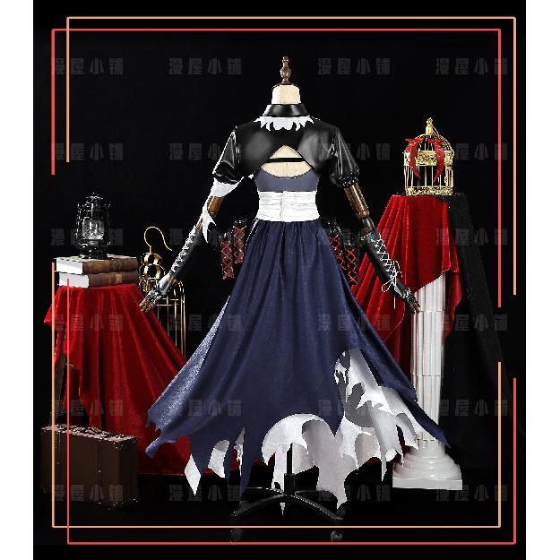 Game Arknights Wiš'adel Cosplay Costume Uniform Halloween Carnival Party Christmas Play Role Clothes Clothing