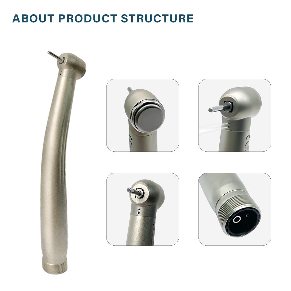 Niceden Push Button Dental High Speed Handpiece 2 Hole / 4 Hole Spray Dental Turbine Pana Max 2