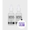 Frankly [2pack] Niacinamide 15  Zinc Bead Serum 60ml X 2  + 4 Free Pads 