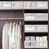 Foldable Non-woven CD Storage Box Foldable Bins Kids Toys Wardrobe Clothes Organizers Cosmetics Storage Basket Laundry Basket