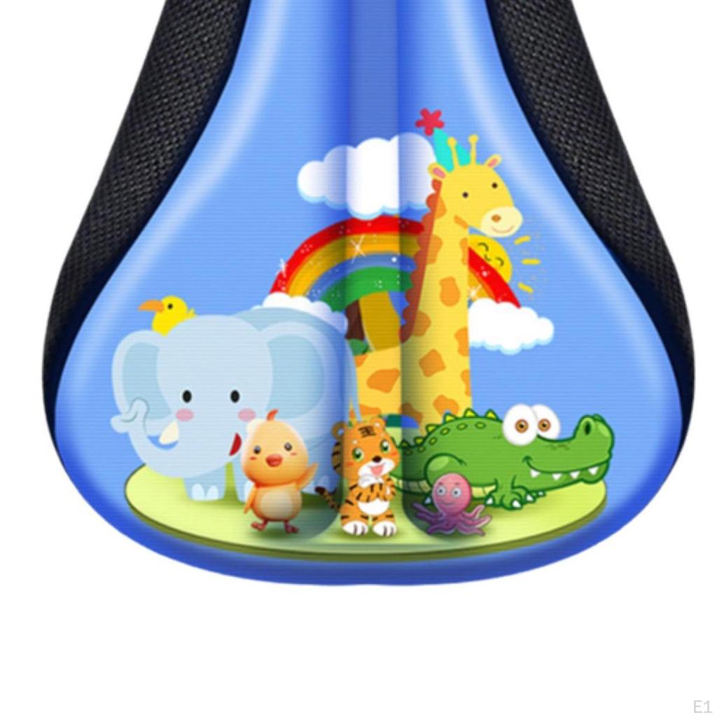 Dětský potah na sedlo,Potah na dětské sedlo,Malá protiskluzová podložka ze studené pěny,Měkká ochrana, Cyklistické doplňky