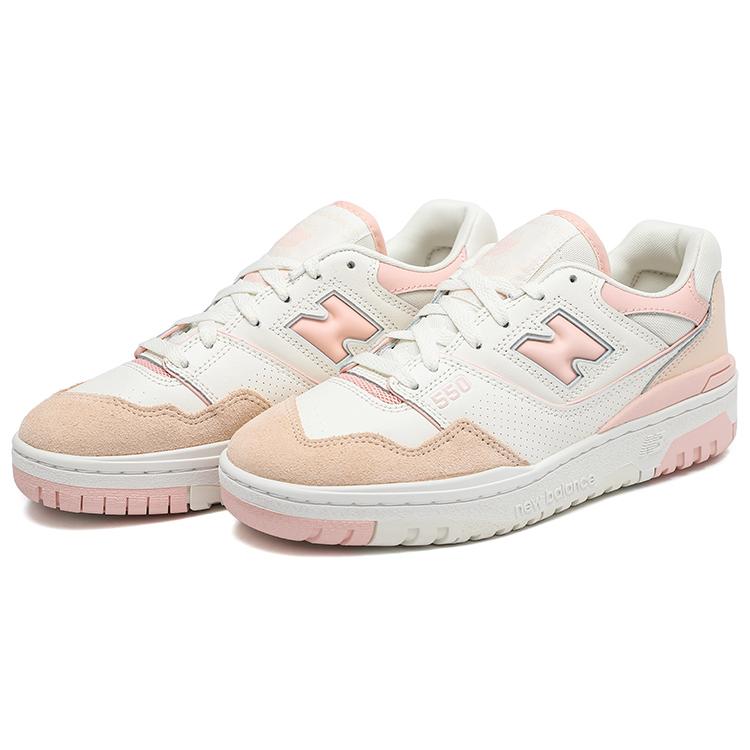 New Balance 550 White Pink Women's