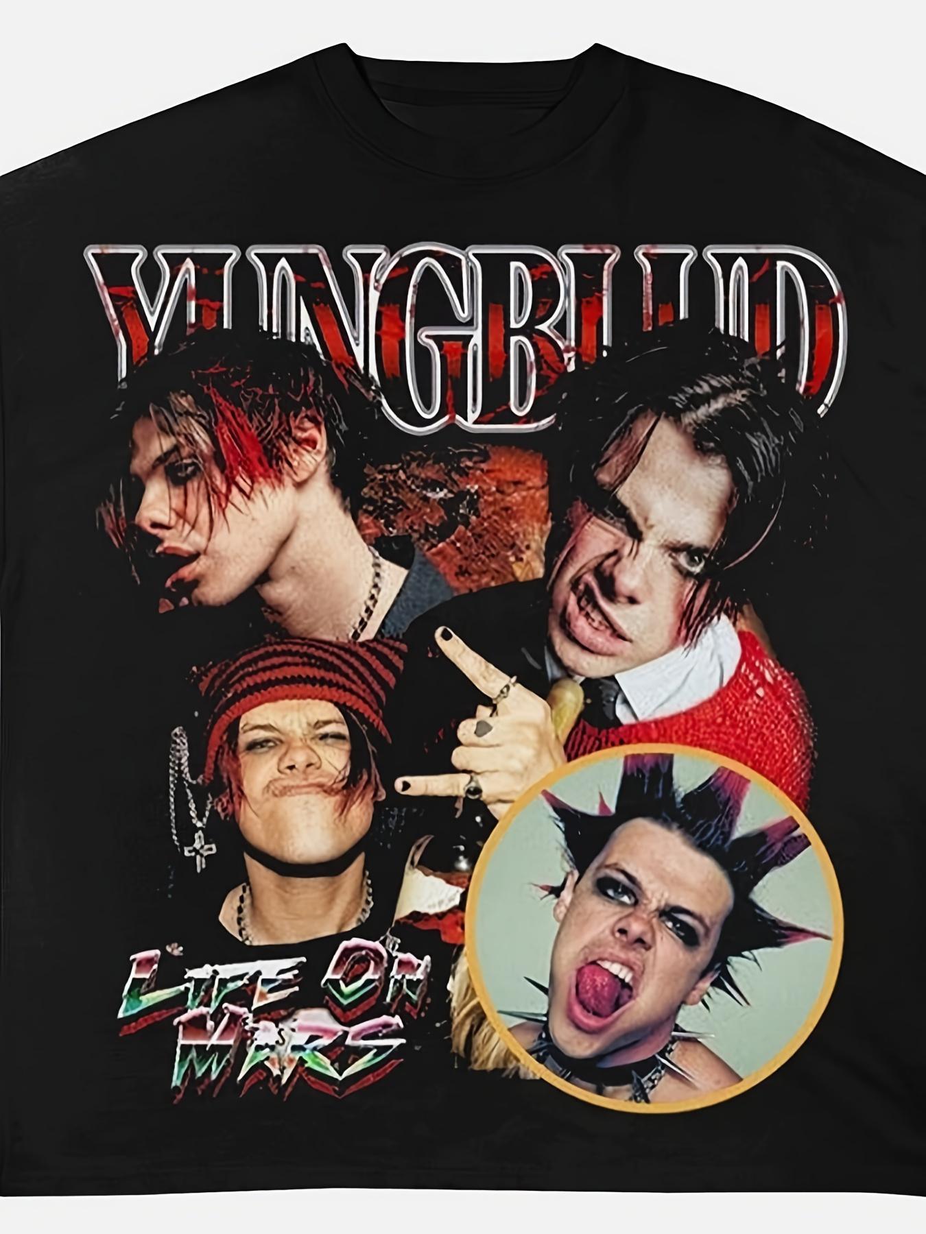 Men s Yungblud Official Band Logo T-Shirt - Black Music Icon Graphic Tee XL