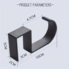 Portable Hanging Bag Hook Desk Side Hanging Bag Artifact Removable Mobile Handbag Holders Multi-functional Table Hook