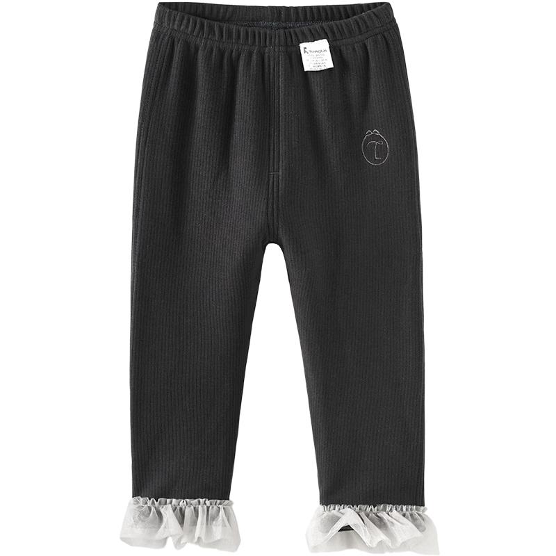 TONGTAI Girls' Thickened Warm Leggings
