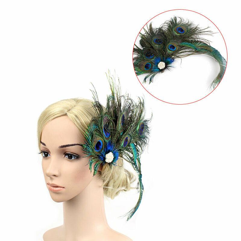 Buy Wedding Party Fascinator Peacock 