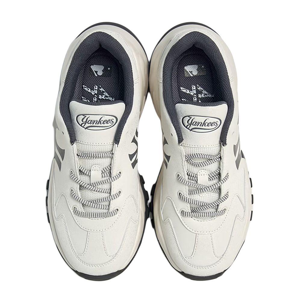 MLB Synthetic Leather Chunky Sneakers Unisex 3ASHCV16N-50IVS