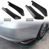 2pcs Universal Car Rear Bumper Carbon Fiber Lip For BMW E81 E87 F20 F21 E88 E82 1 Series F45 F23 F46 2 Series E46 E90 F30 Amagi