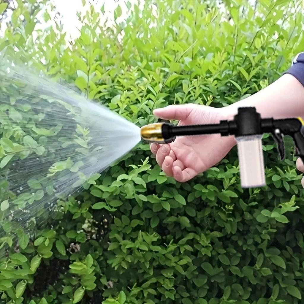 Portable High-pressure Car Washing Foam Gun with Long Handle, The Spraying Force Is Increased By 2 Times, Easy To Use, Car Washing, Watering, Cleaning