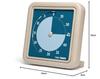TIME TIMER RETRO Eco Edition 19cm 60-Minute Timer, Water (Blue), Time Management Learning Timer, TTA1-EW-W, Authentic Product