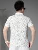 European Style 2026 Summer New Floral Short-Sleeve Polo Shirt Men's Business Casual Top Trendy Brand Half-Sleeve T-Shirt for Men
