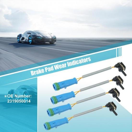 

4pc Front Rear Disc Brake Pad Wear Sensor for Mercedes-Benz E 53 -