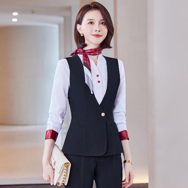 Women's Professional Vest Suit Uniform