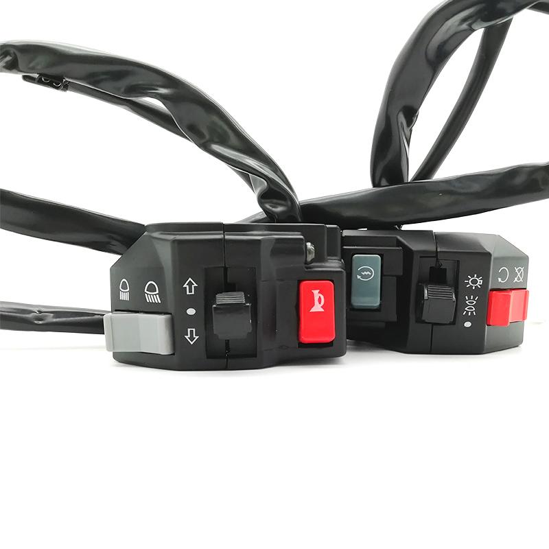 12V Motorcycle Handle Bar Switch Control 7/8" Controller Electrical Start/Light