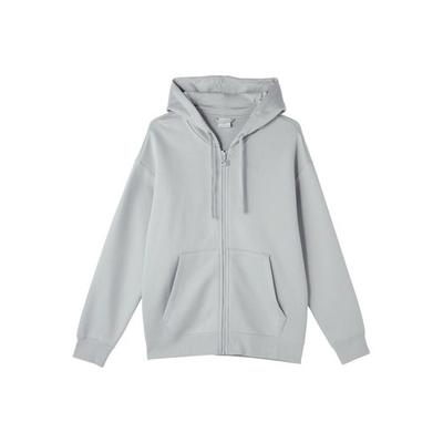 Puma Puma Sports Casual Comfortable Long-Sleeve Zipper Sweatshirt Unisex Gray