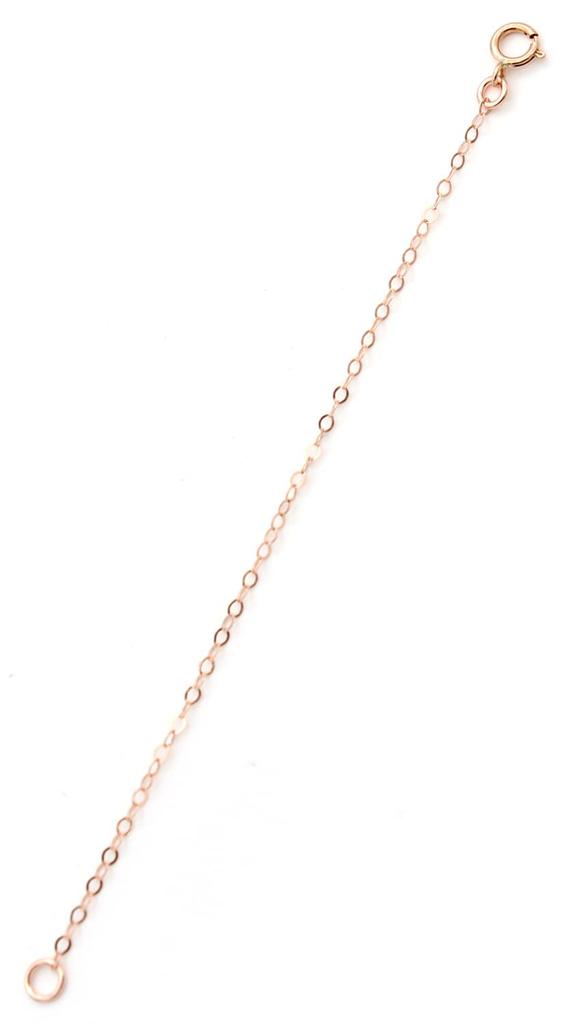 Shop 14KGF Necklace Chain Extension Length Adjuster Metal Hypoallergenic Made In Japan Pink Gold K14gf25 PG 10cm [Jewelry M] Women's
