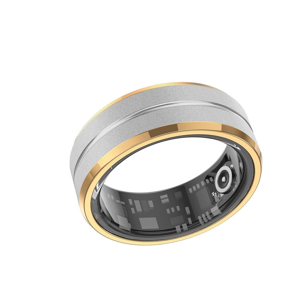 Smart Ring Men Women IP68 Waterproof Heart Rate Blood Oxygen Sleep Health Monitor Sport Fitness Health Ring for Android IOS