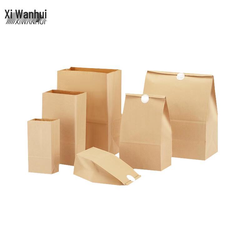 XWH Disposable Kraft Paper Storage Bags