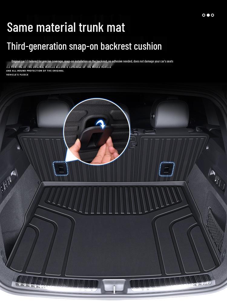 Full Coverage TPE Floor Mats for 2024 Li Auto L7 Car Accessories