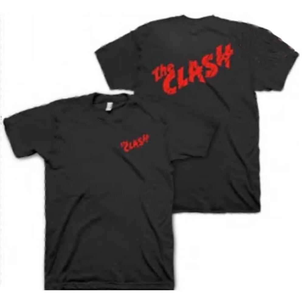 The Clash Logo Double Sided T-Shirt M