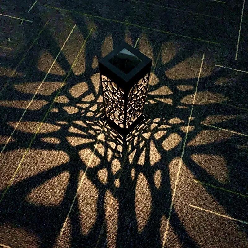 1/4/6 buc. Lumină solară impermeabilă în aer liber, lampă frumoasă pentru gazon, cu LED, cu senzor de lumină, priză de podea de grădină, lumini decorative