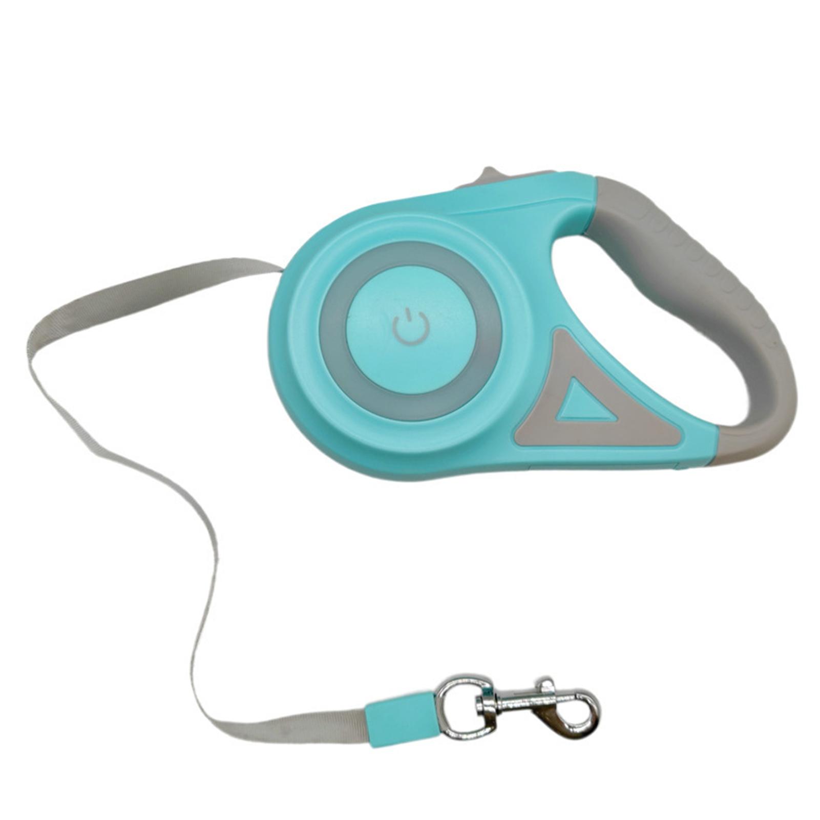 

Выдвижной поводок для собак со светодиодной подсветкой, ремни для собак, гибкие поводки для ходьбы и бега, регулируемые поводки для собак 3 M