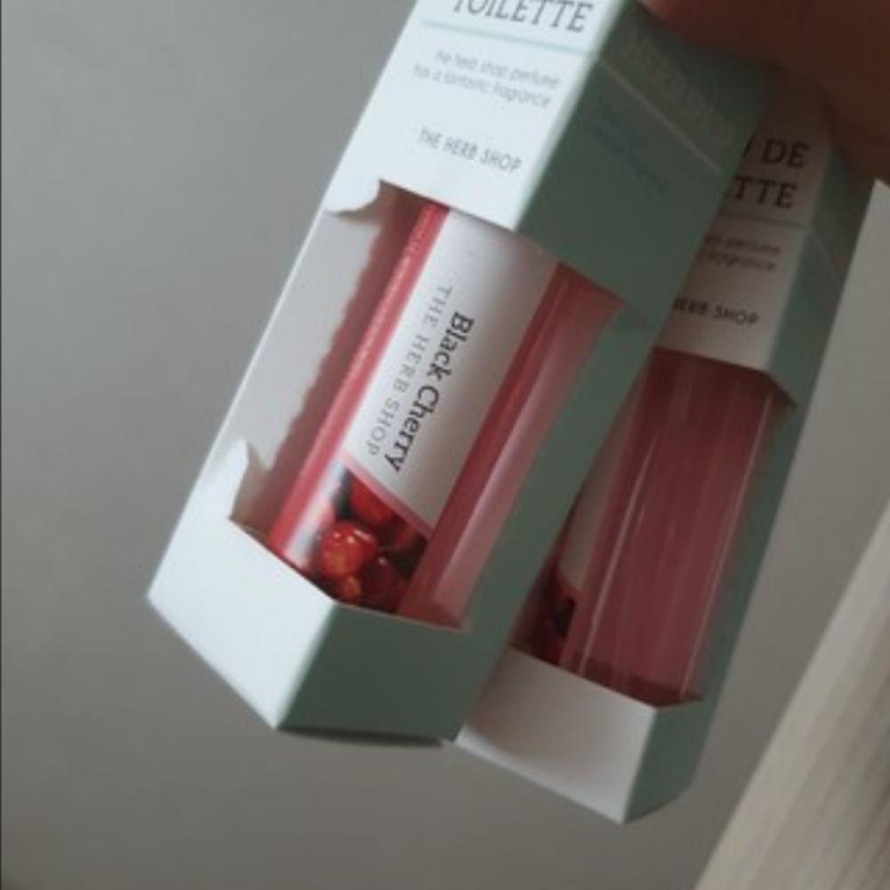 Mini Perfume : Black Cherry Eau de Toilette of The Herb Shop 4 x 18ml