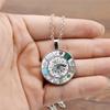 Amulet Magic Lucky Symbol Evil Eye Women's Jewelry Retro Pendant Necklace