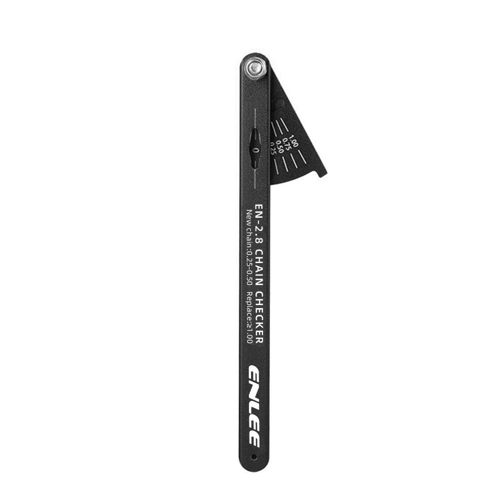 Lightweight Bike Chain Checker Tool Aluminum Alloy Chain Wear Checker Mountain Bike Repair