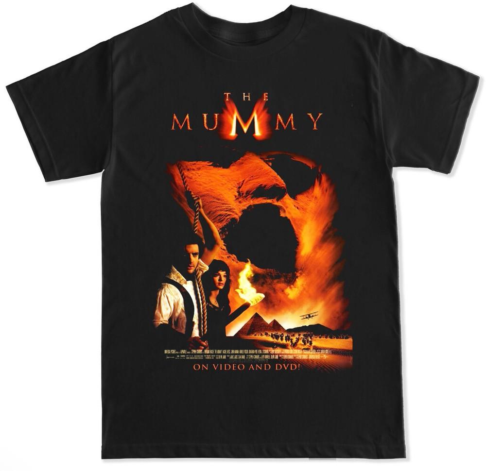 

THE MUMMY FRASER 1990 90S EGYPT FUNNY CLASSIC MOVIE FILM HERO MENS T SHIRT Unisex T-Shirt XL