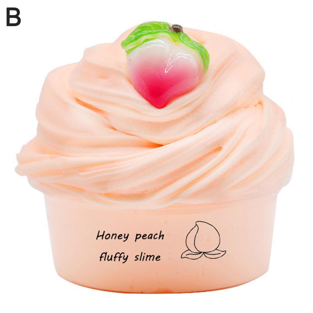 60ml Butter Non-sticky with Charm Super Soft Stress Relief Fruit Cherry Toys  Playsets