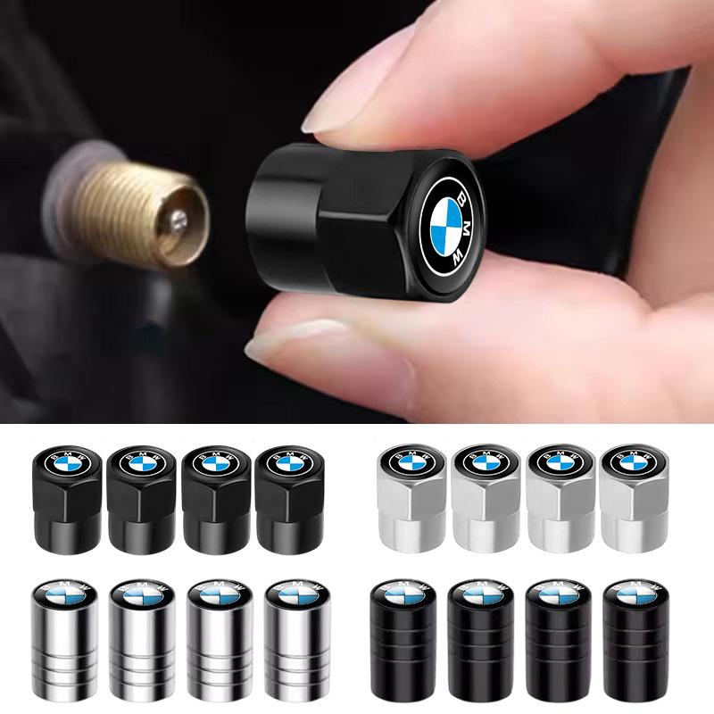 4Pcs Aluminum Car Wheel Tire Valve Caps Tyre Rim Stem Covers Airdust Waterproof For BMW E30 E34 E36 E39 E46 E52 E53 E60 E61 E62 NM5