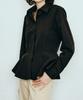 AAU Peplum Shirt Blouse_Black