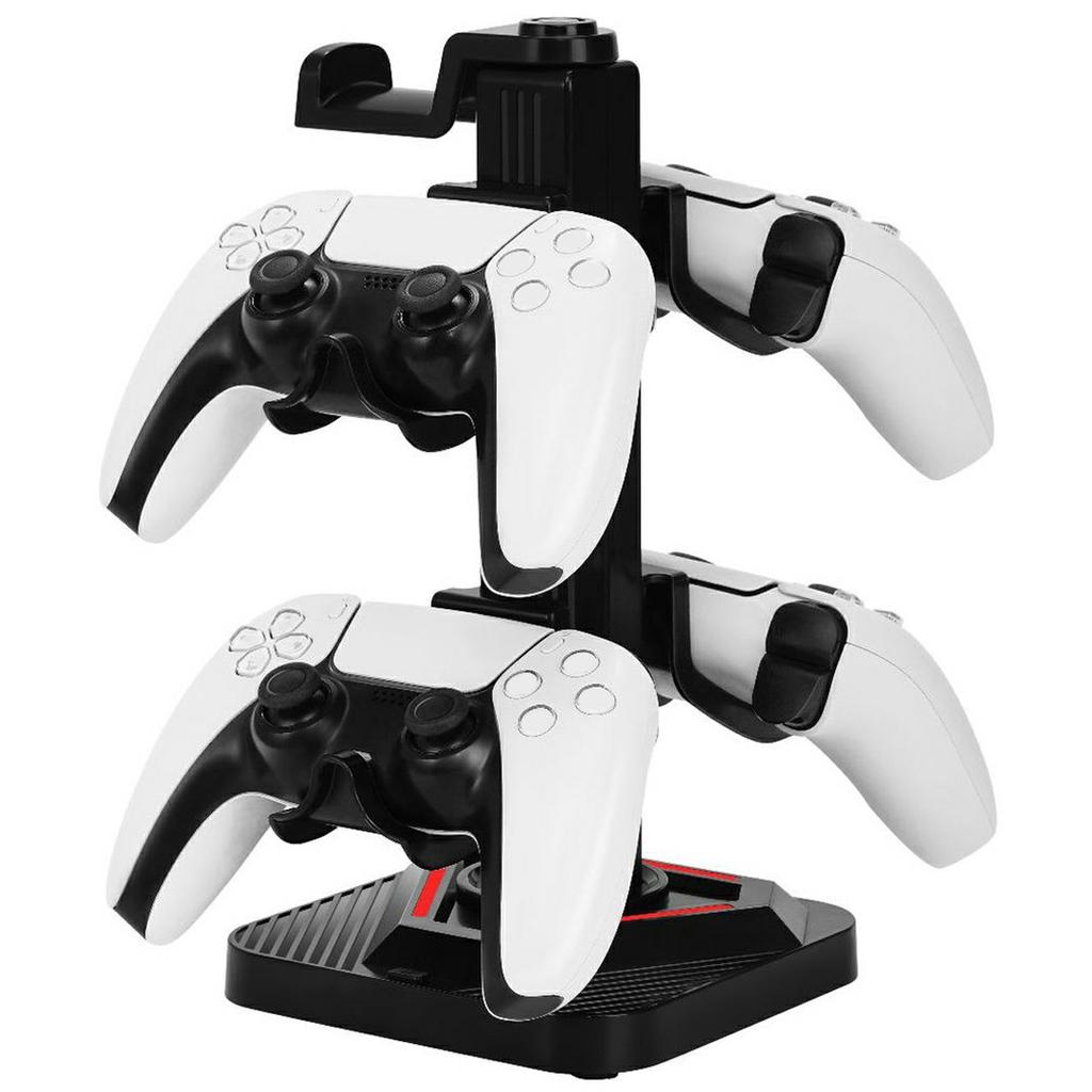 XSX-218 Game Controller Stand Holder Headset Hanger for PS/Xbox/Switch Universal Controller Display Rack