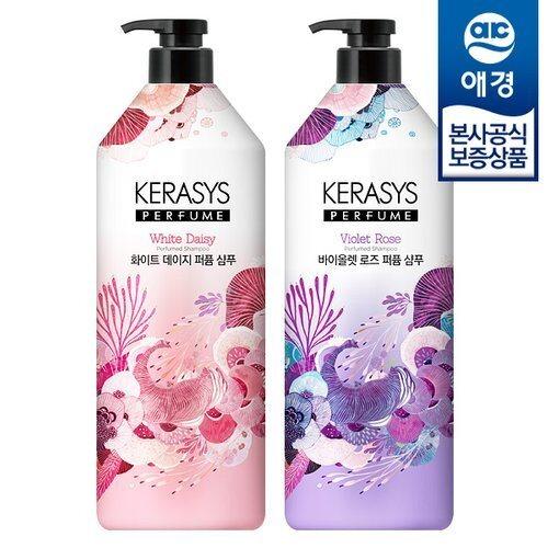 KERASYS Perfume Shampoo/Rinse 1L x2_684386 1 White Daisy Shampoo + 1 Rinse