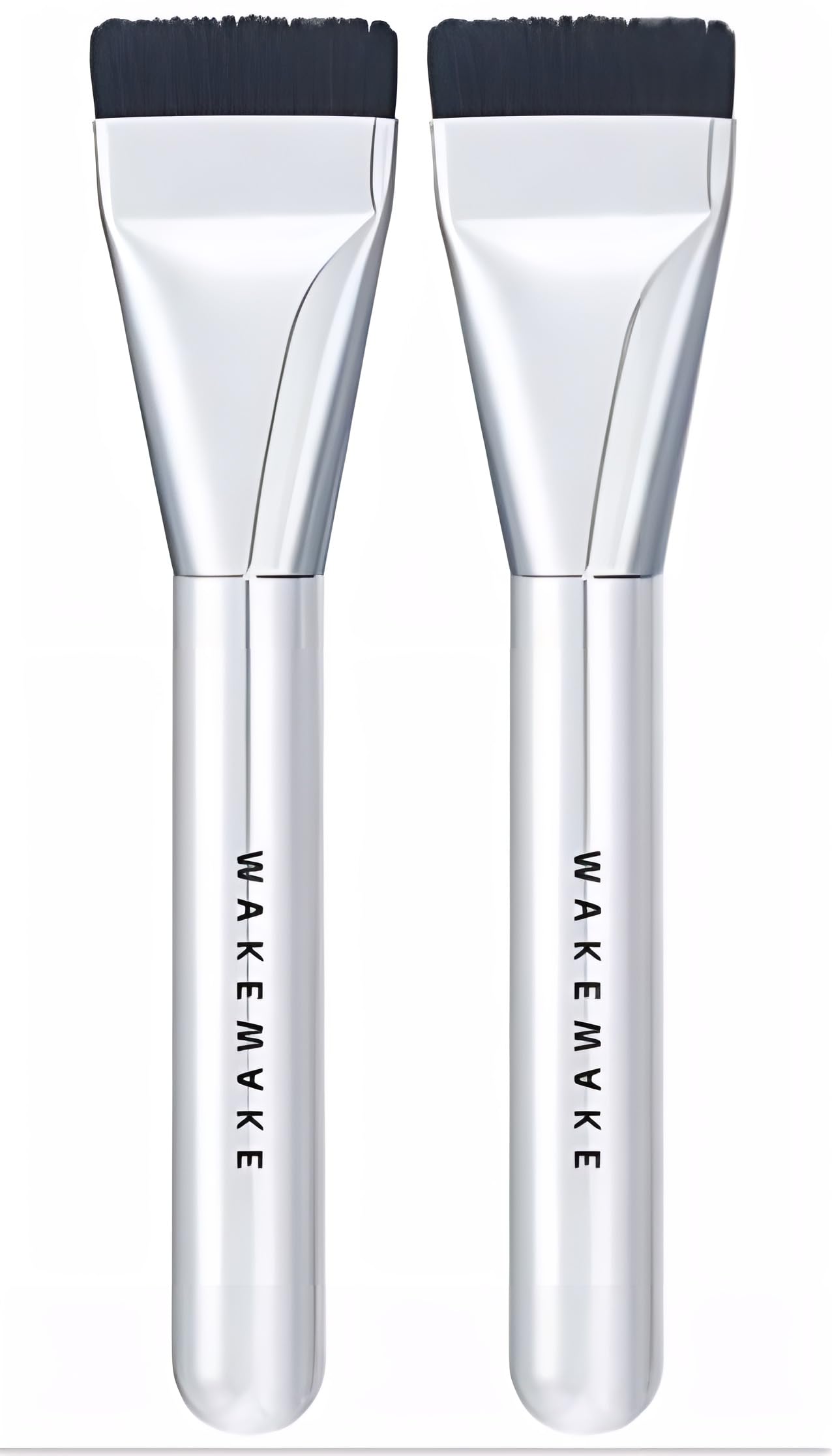 

Spatula Wide Foundation Brush Makeup Popular Cosmetics Makeup Brush Foundation Brush Pieces [Korea Only] (2 Silver)