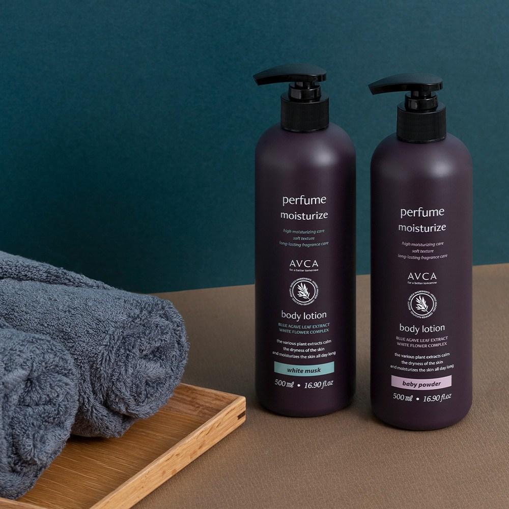 Parfum Abka, lotion pour le corps grande capacité, parfum poudre pour bébé, 500 ml, 1 pièce
