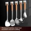 Durable Stainless Steel Wok Spatula Long Handle Kitchen Gadgets Kitchen Cooking Utensil Set Rice Spoon Ladle Cooking Tools