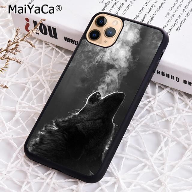 Cool Animal Print Wolf Pattern Phone Case For iPhone 17 Air 16 pro max 15 14 plus 12 13 Shell Cover coque