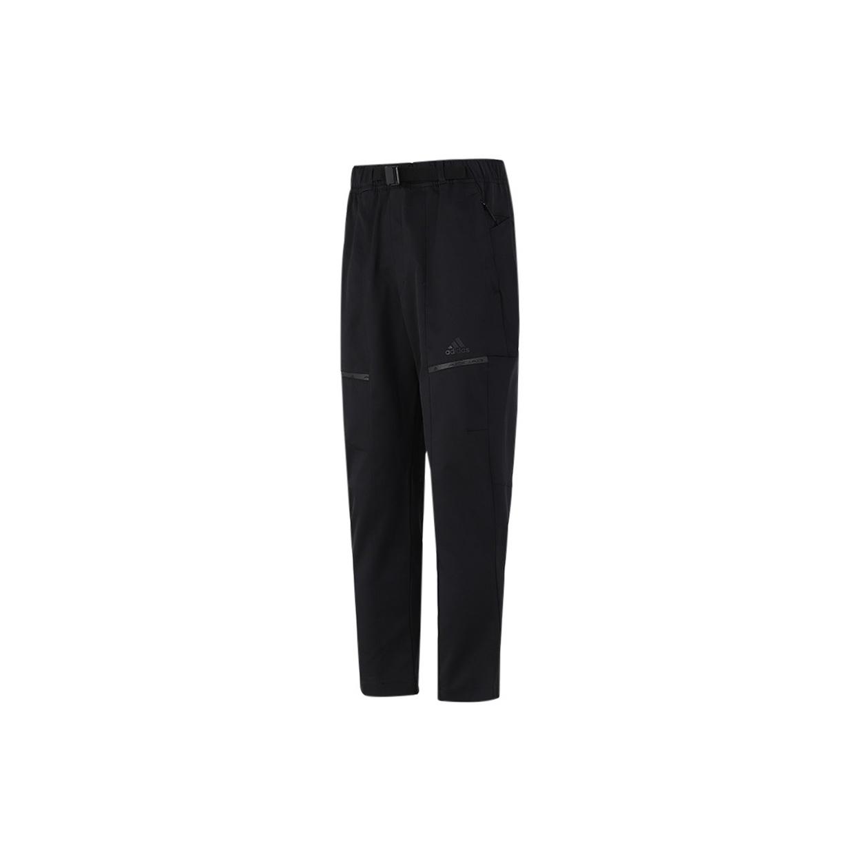 Men s adidas Athleisure Casual Sports Running Training Woven Long Pants/Trousers Black H40207 S