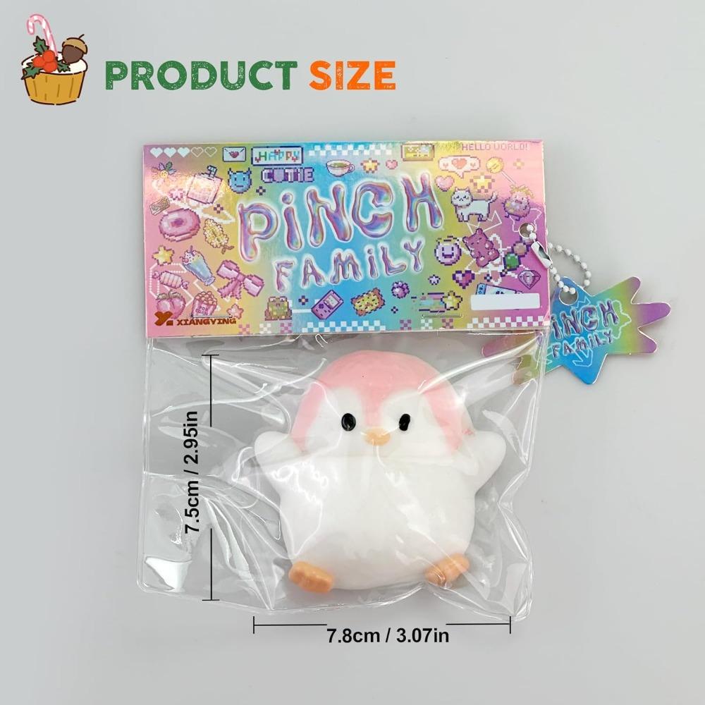 Penguin Squishy Toy for Stress Relief - Soft Slow Rising Sensory Fidget Toy Kawaii Party Favors for Kids Adults Birthday Gifts