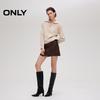 ONLY Women's Relaxed Fit Striped Lapel Knit Sweater